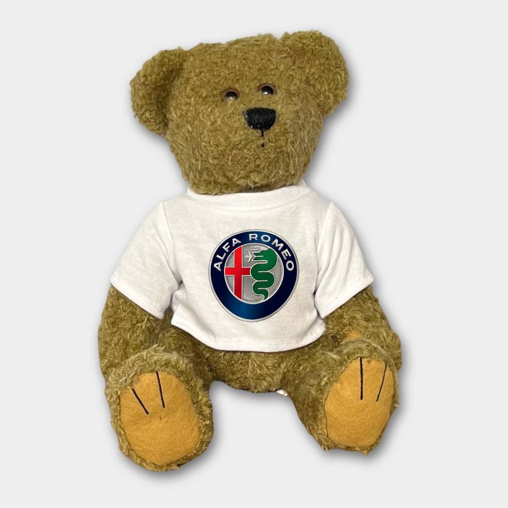 Alfa Romeo Plysdyr Bamse, Teddy Bear-Bamse-Alfa Romeo-Bamse-Garage Culture Shop- garage - man cave - merchandise