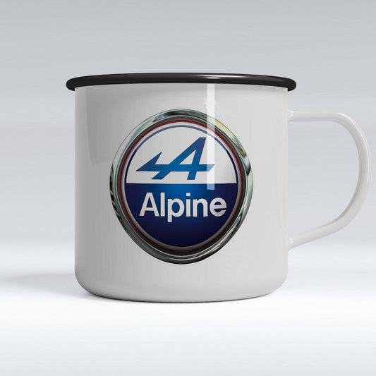 Alpine Emaljekrus-Krus-Alpine-Garage Culture Shop- garage - man cave - merchandise