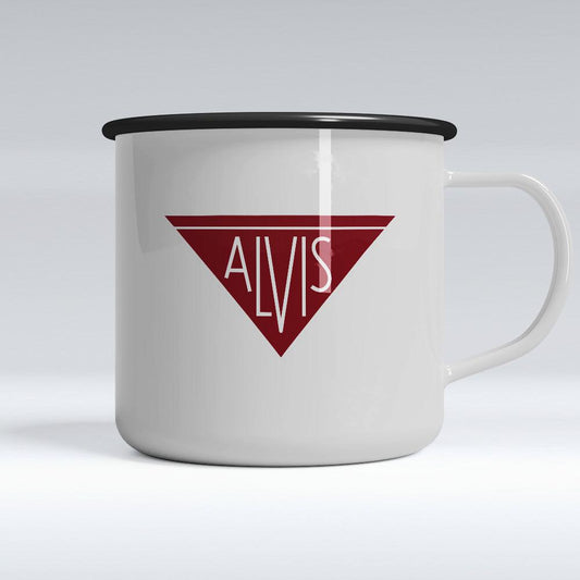 Alvis Emaljekrus-Krus-Alvis-Garage Culture Shop- garage - man cave - merchandise