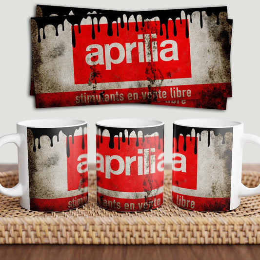 Aprilia Keramisk Krus-Krus-Aprilia-Garage Culture Shop- garage - man cave - merchandise