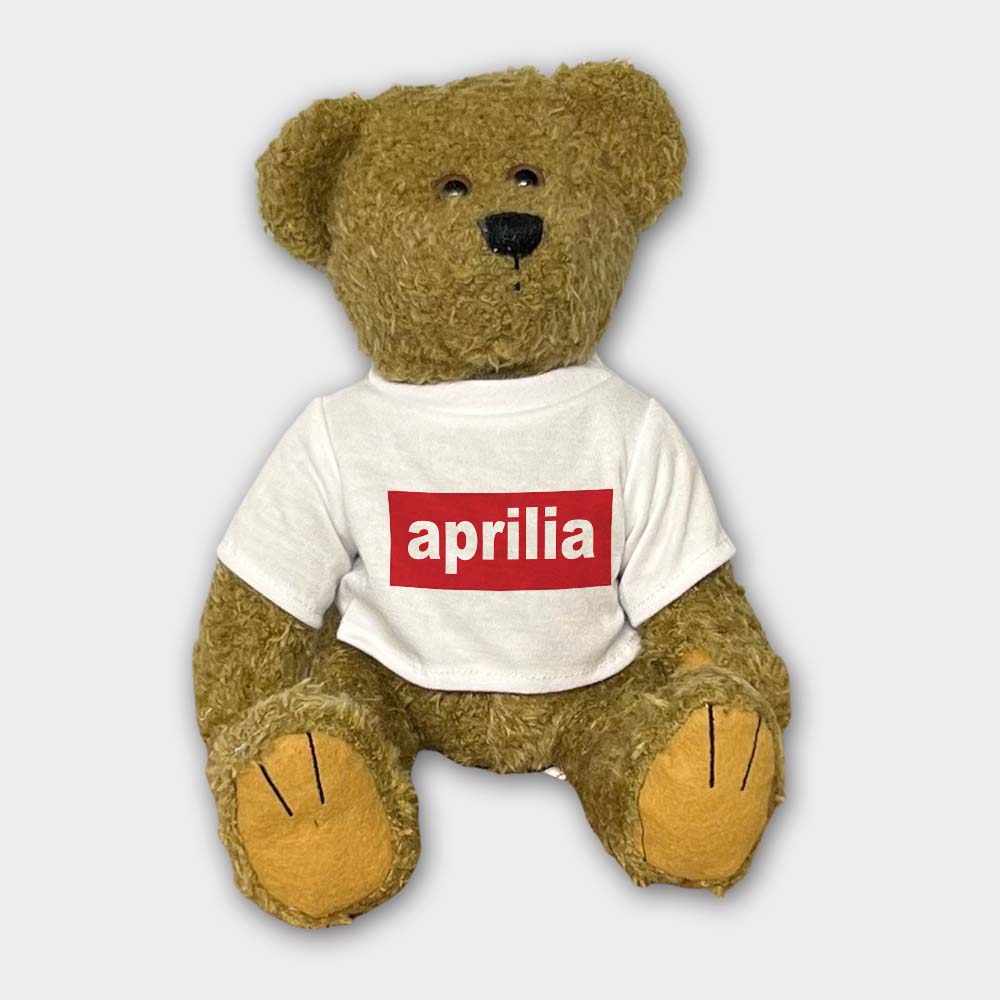 Aprilia Plysdyr Bamse, Teddy Bear-Bamse-Aprilia-Bamse-Garage Culture Shop- garage - man cave - merchandise