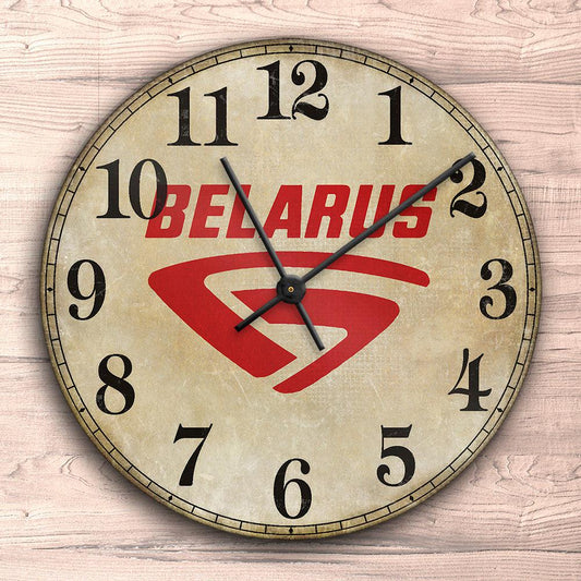 Belarus Vægur Rundt-Clock-Belarus-Garage Culture Shop- garage - man cave - merchandise