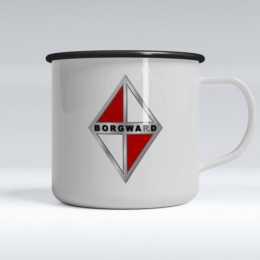 Borgward Emaljekrus-Krus-Borgward-Garage Culture Shop- garage - man cave - merchandise