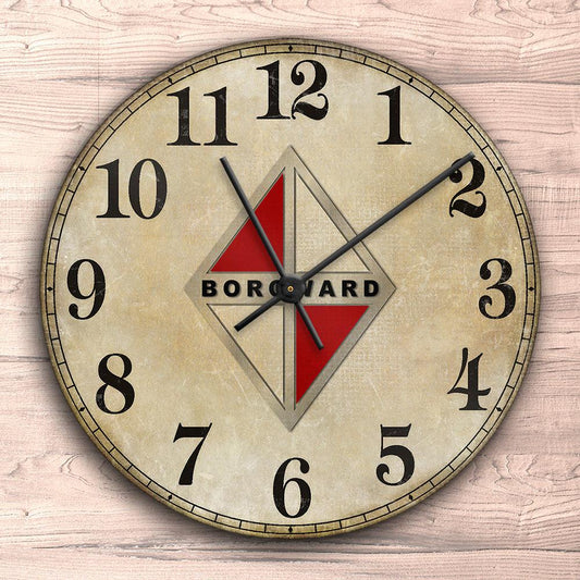 Borgward Vægur Rundt-Clock-Borgward-Garage Culture Shop- garage - man cave - merchandise