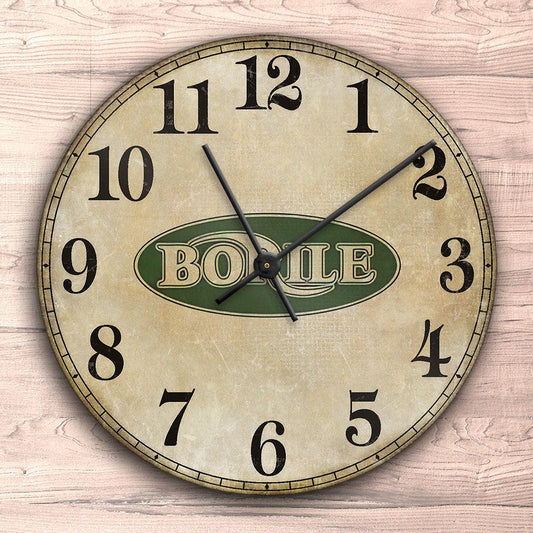 Borile Vægur Rundt-Clock-Borile-Garage Culture Shop- garage - man cave - merchandise