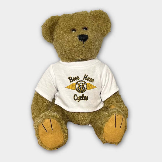 Boss Hoss Plysdyr Bamse, Teddy Bear-Bamse-Boss Hoss-Bamse-Garage Culture Shop- garage - man cave - merchandise