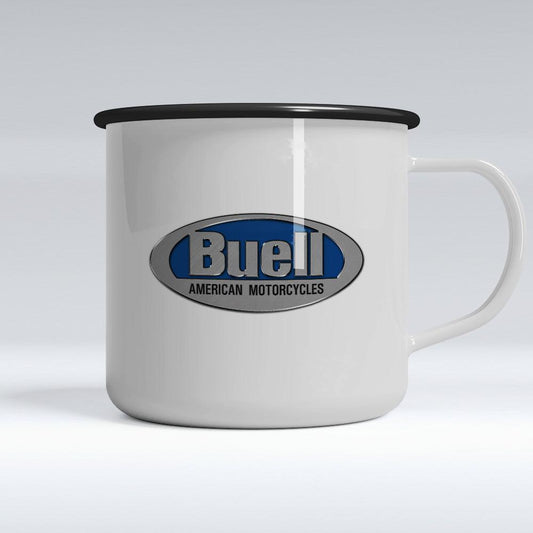 Buell Emaljekrus-Krus-Buell-Garage Culture Shop- garage - man cave - merchandise