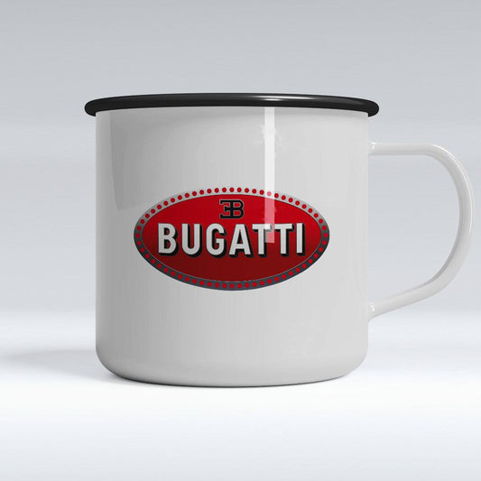 Bugatti Emaljekrus-Krus-Bugatti-Garage Culture Shop- garage - man cave - merchandise