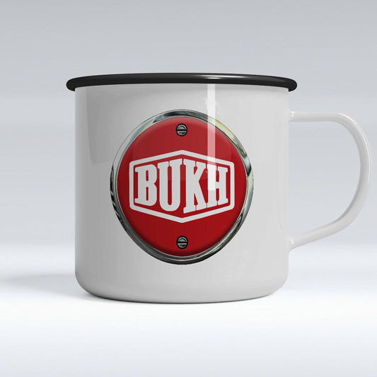 Bukh Emaljekrus-Krus-Bukh-Garage Culture Shop- garage - man cave - merchandise