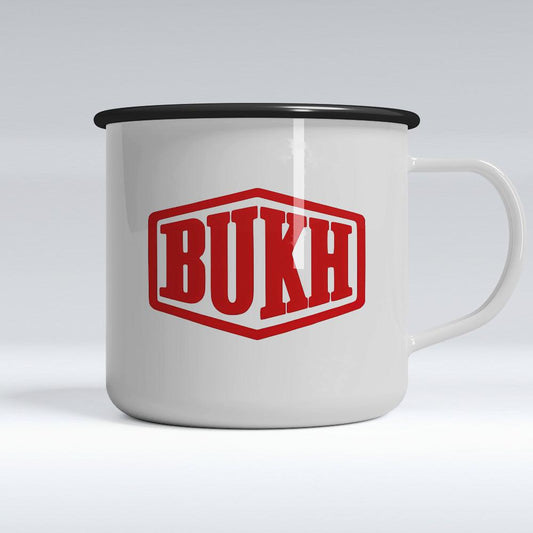 Bukh Emaljekrus-Krus-Bukh-Garage Culture Shop- garage - man cave - merchandise