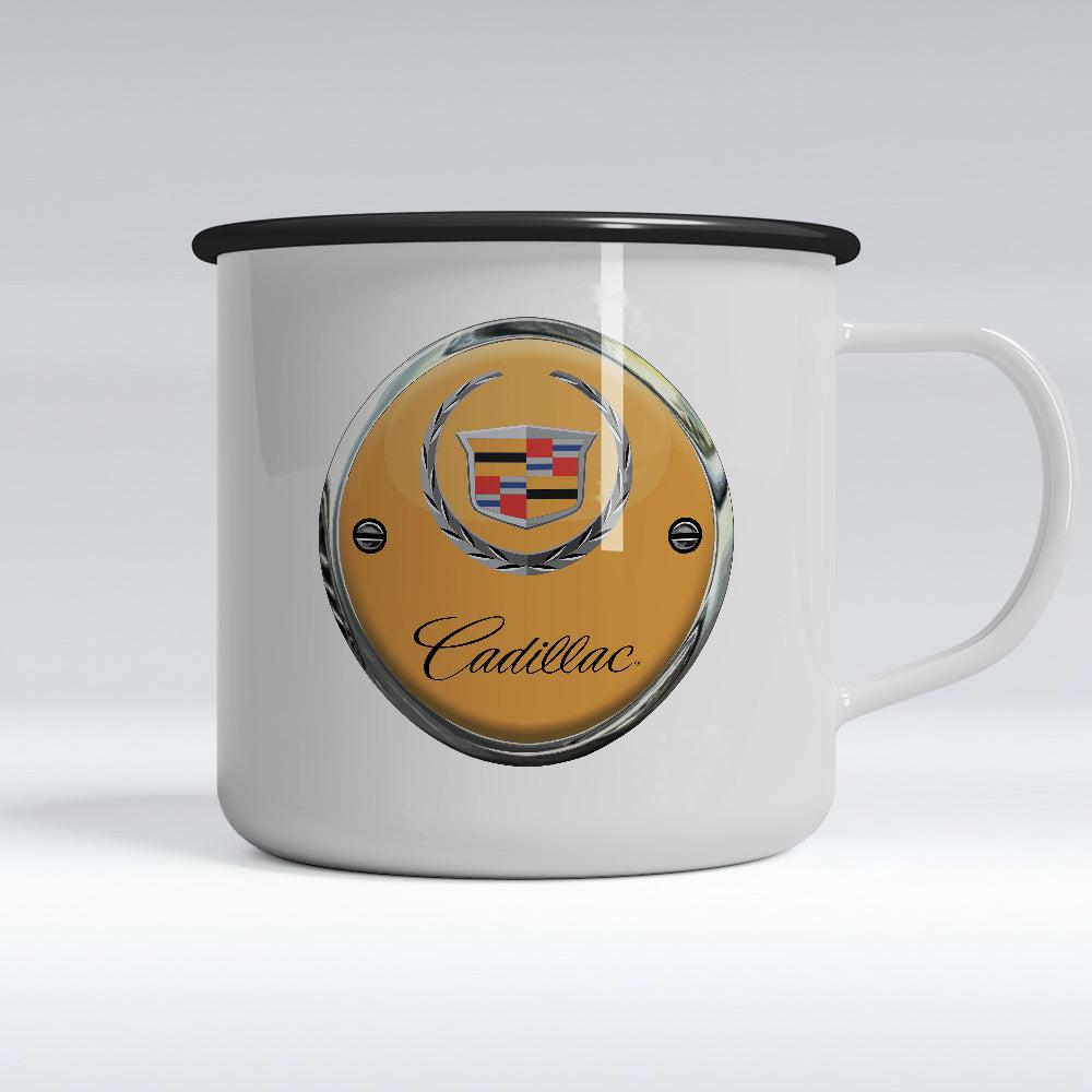 Cadillac Emaljekrus-Krus-Cadillac-Garage Culture Shop- garage - man cave - merchandise