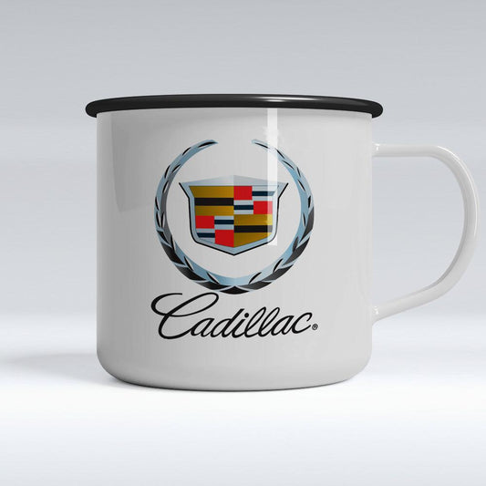 Cadillac Emaljekrus-Krus-Cadillac-Garage Culture Shop- garage - man cave - merchandise