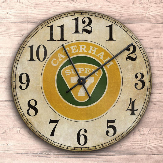 Caterham Vægur Rundt-Clock-Caterham-Garage Culture Shop- garage - man cave - merchandise