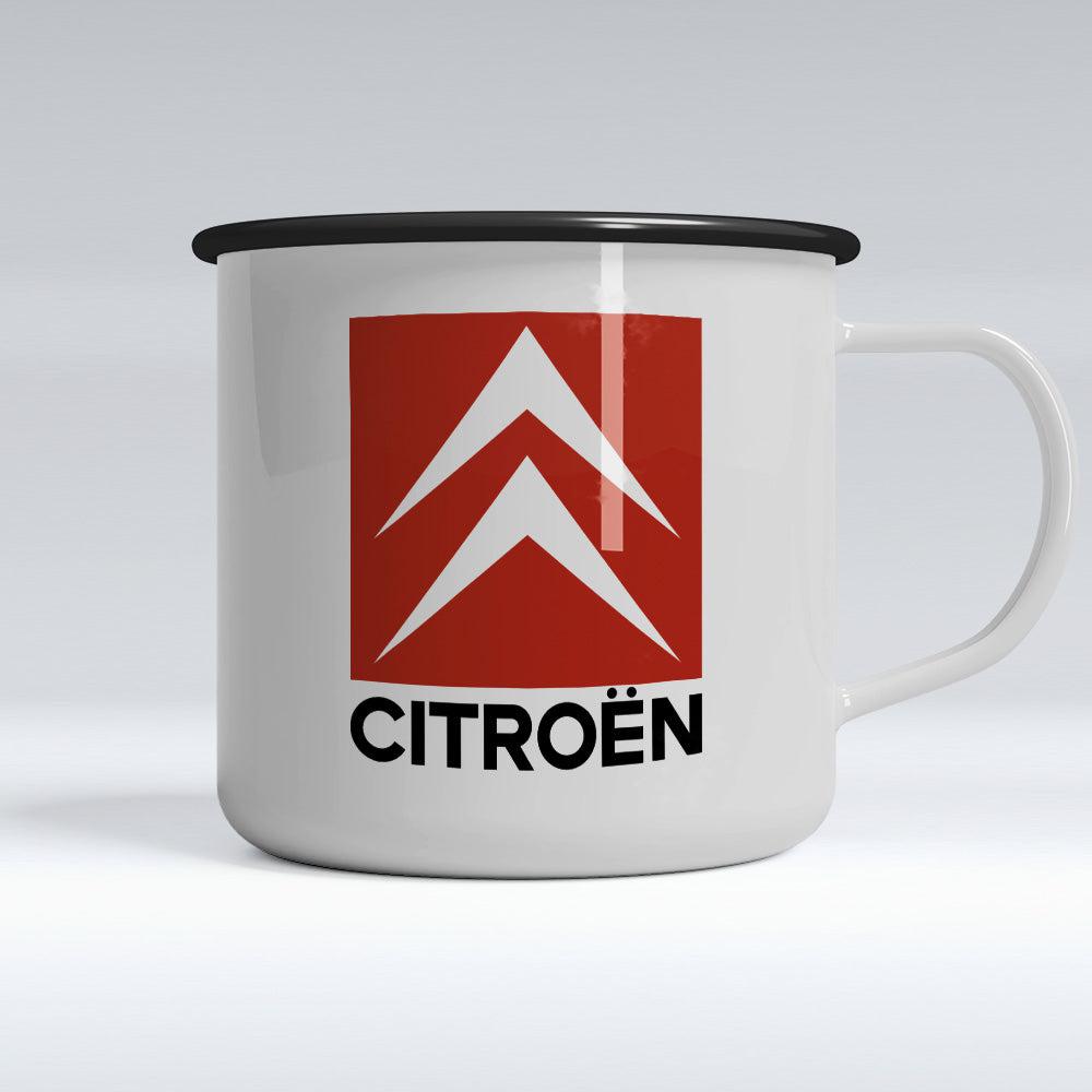 Citroen Emaljekrus-Krus-Citroen-Garage Culture Shop- garage - man cave - merchandise