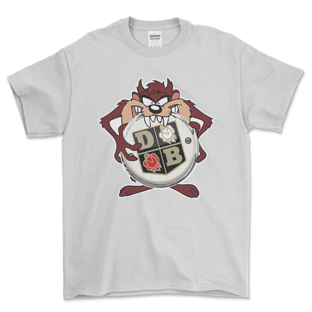 David Brown TAZ Unisex T-Shirt , Bomuld-Beklædning-David Brown-Hvid-S-Forside-Garage Culture Shop- garage - man cave - merchandise