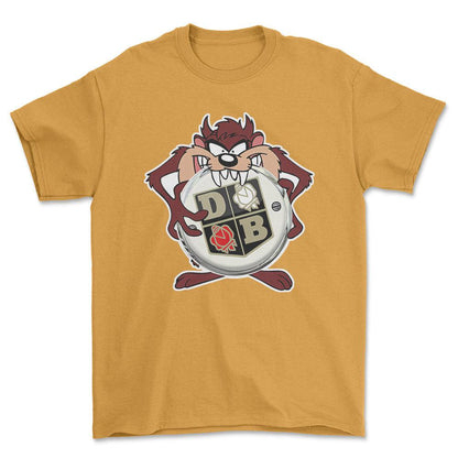 David Brown TAZ Unisex T-Shirt , Bomuld-Beklædning-David Brown-Guld-S-Forside-Garage Culture Shop- garage - man cave - merchandise