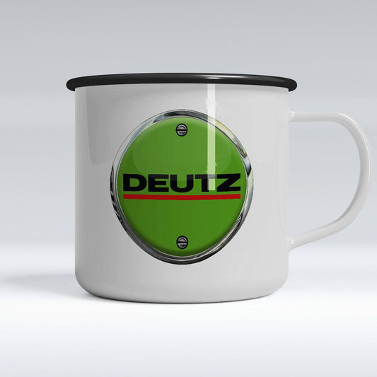 Deutz Emaljekrus-Krus-Deutz-Garage Culture Shop- garage - man cave - merchandise