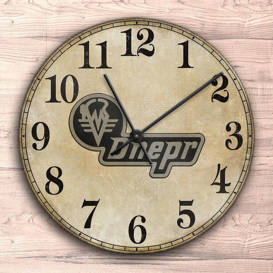 Dnepr Vægur Rundt-Clock-Dnepr-Garage Culture Shop- garage - man cave - merchandise