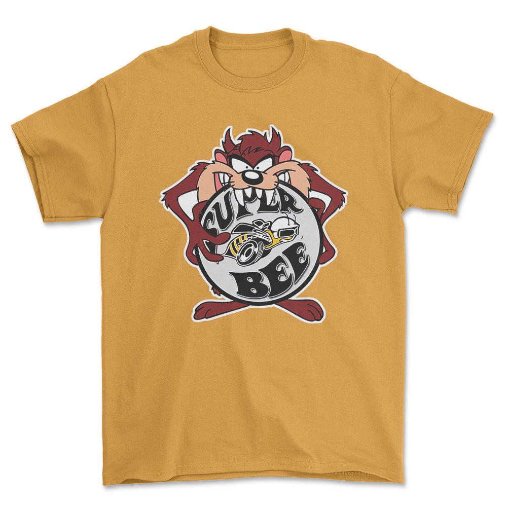 Dodge Super Bee TAZ Unisex T-Shirt , Bomuld-Beklædning-Dodge-Sort-S-Forside-Garage Culture Shop- garage - man cave - merchandise