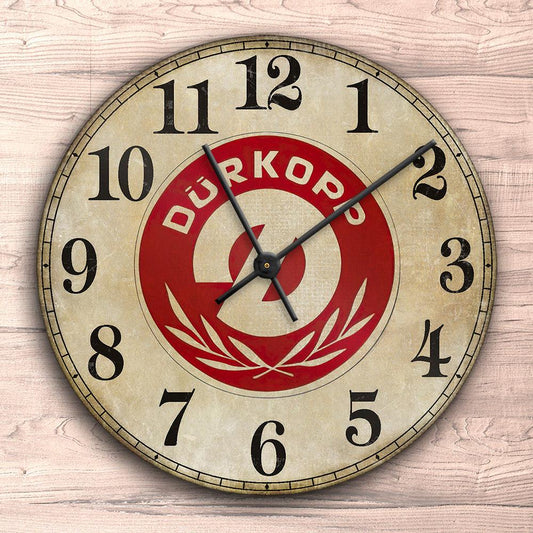 Durkopp Vægur Rundt-Clock-Dürkopp-Garage Culture Shop- garage - man cave - merchandise