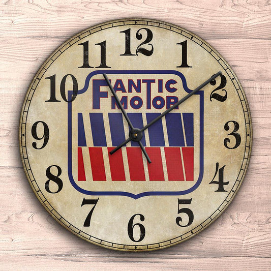 Fantic Motor Vægur Rundt-Clock-Fantic-Garage Culture Shop- garage - man cave - merchandise