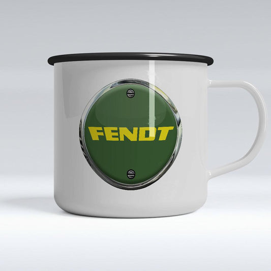 Fendt Emaljekrus-Krus-Fendt-Garage Culture Shop- garage - man cave - merchandise