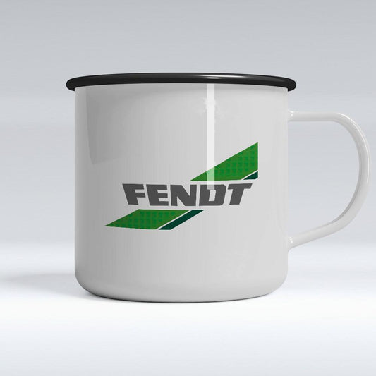 Fendt Emaljekrus-Krus-Fendt-Garage Culture Shop- garage - man cave - merchandise