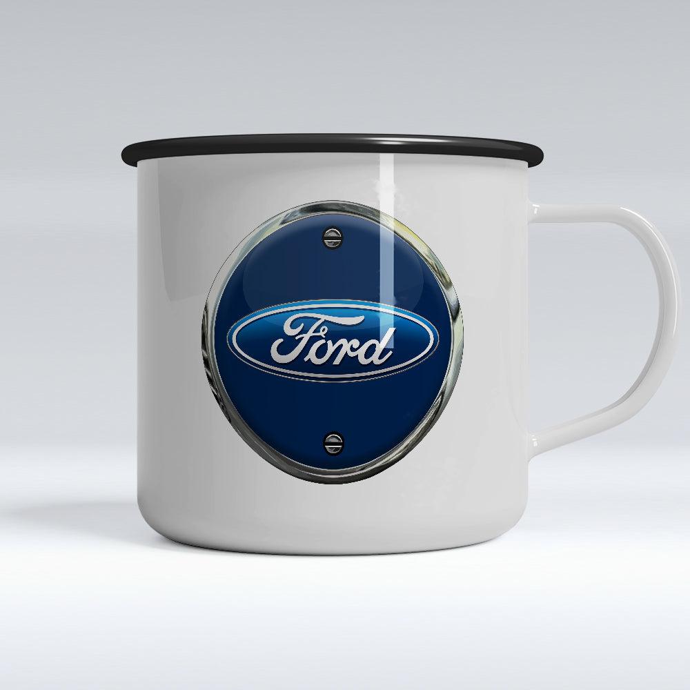 Ford Emaljekrus-Krus-Ford-Garage Culture Shop- garage - man cave - merchandise