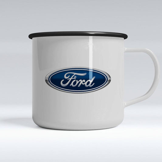 Ford Emaljekrus-Krus-Ford-Garage Culture Shop- garage - man cave - merchandise