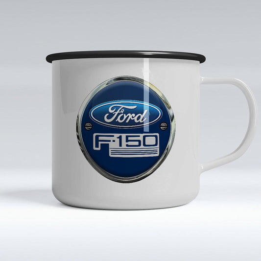 Ford F150 Emaljekrus-Krus-Ford-Garage Culture Shop- garage - man cave - merchandise