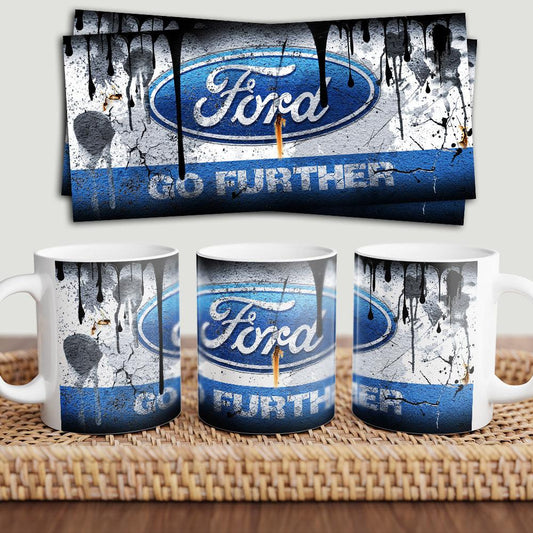 Ford Keramisk Krus-Krus-Ford-Garage Culture Shop- garage - man cave - merchandise