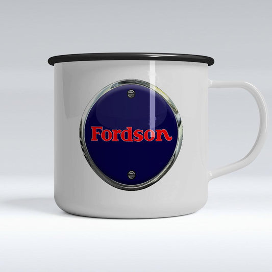 Fordson Emaljekrus-Krus-Fordson-Garage Culture Shop- garage - man cave - merchandise
