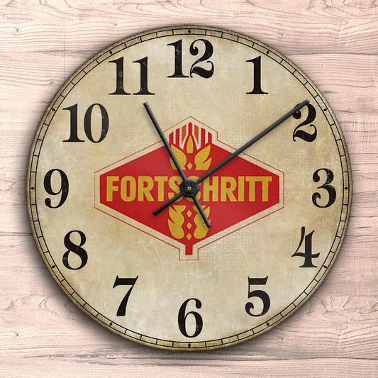 Fortschrit Vægur Rundt-Clock-Fortschritt-Garage Culture Shop- garage - man cave - merchandise