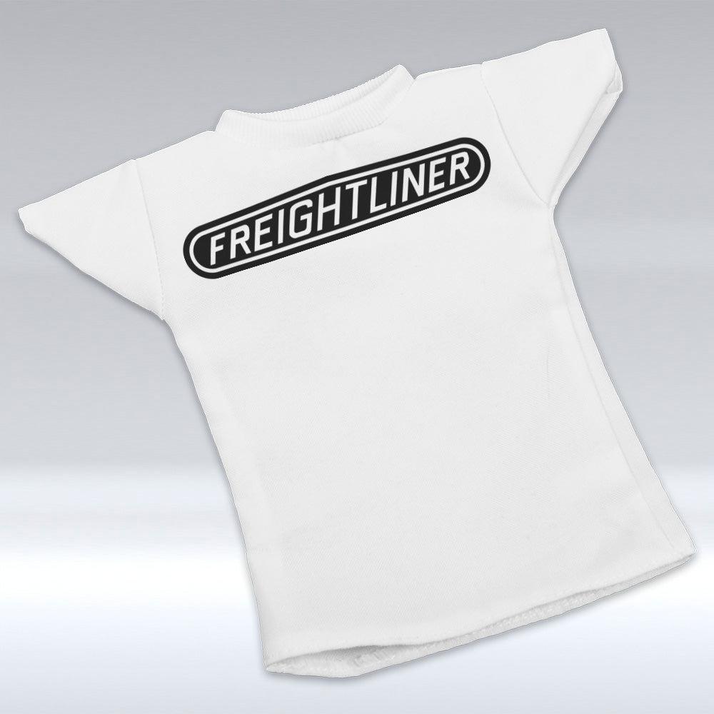Freightliner - Mini T-shirt Et unikt biltilbehør og flaskecover med din billede, tekst. design-MiniTshirt-Freightliner-Garage Culture Shop- garage - man cave - merchandise