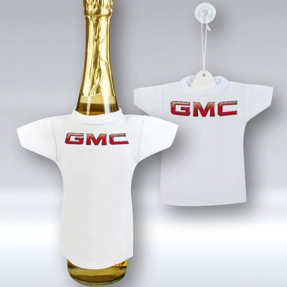 GMC - Mini T-shirt Et unikt biltilbehør og flaskecover med din billede, tekst. design-MiniTshirt-GMC-Garage Culture Shop- garage - man cave - merchandise
