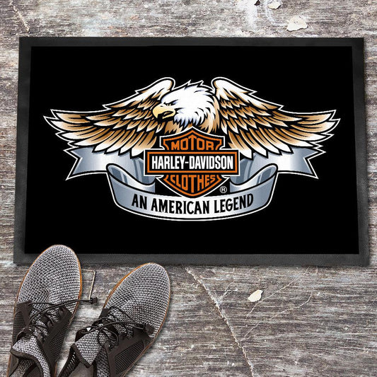 Harley Dørmåtte-Dørmåtte-Harley Davidson-Garage Culture Shop- garage - man cave - merchandise