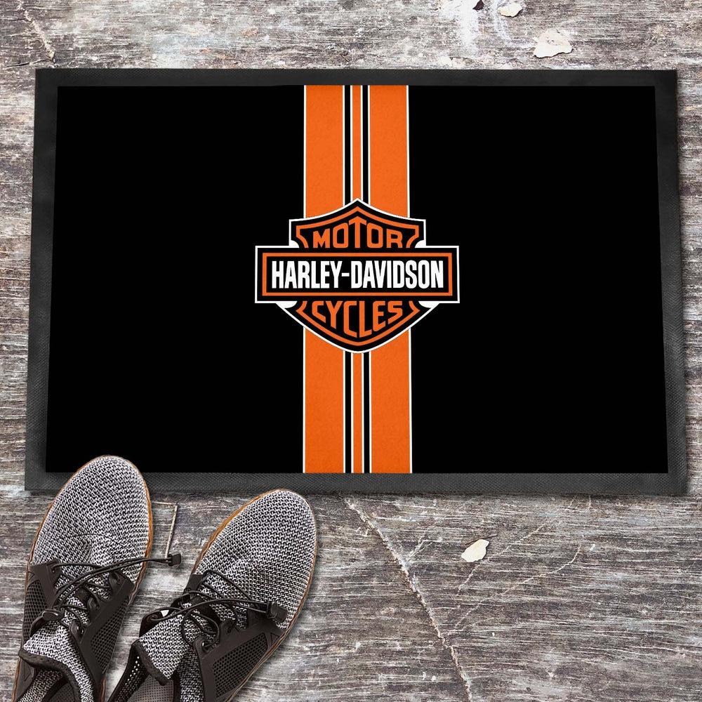 Harley Dørmåtte-Dørmåtte-Harley Davidson-Garage Culture Shop- garage - man cave - merchandise