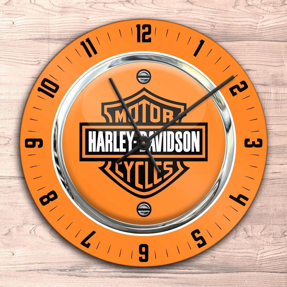 Harley Vægur Rundt-Clock-Harley Davidson-Garage Culture Shop- garage - man cave - merchandise