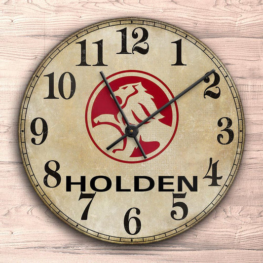 Holden Vægur Rundt-Clock-Holden-Garage Culture Shop- garage - man cave - merchandise