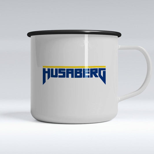 Husaberg Emaljekrus-Krus-Horex-Garage Culture Shop- garage - man cave - merchandise