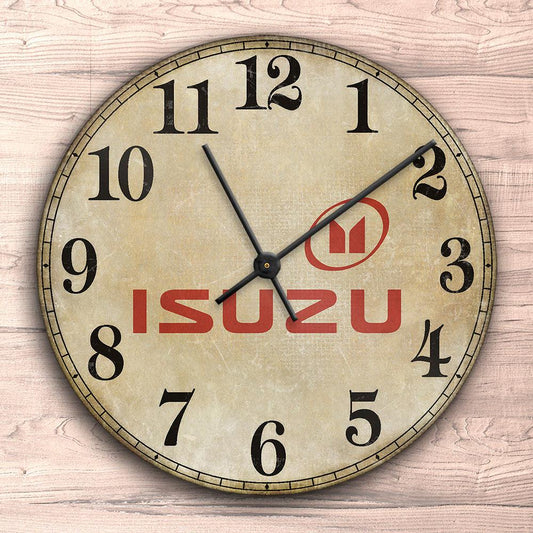 Isuzu Vægur Rundt-Clock-Isuzu-Garage Culture Shop- garage - man cave - merchandise