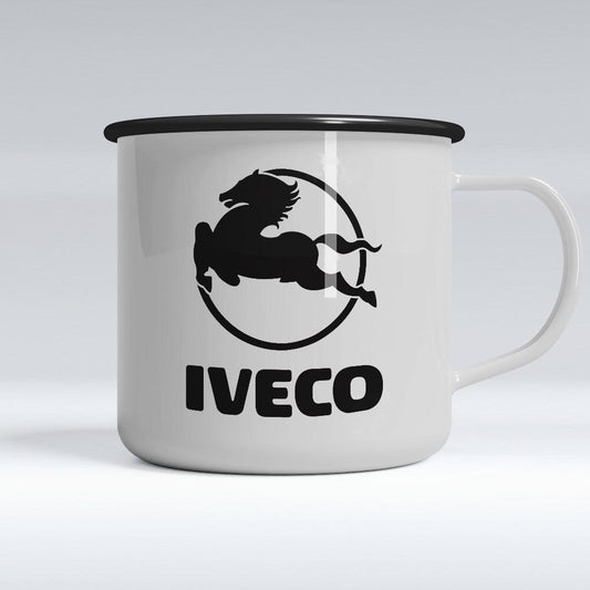 Iveco Emaljekrus-Krus-Iveco-Garage Culture Shop- garage - man cave - merchandise