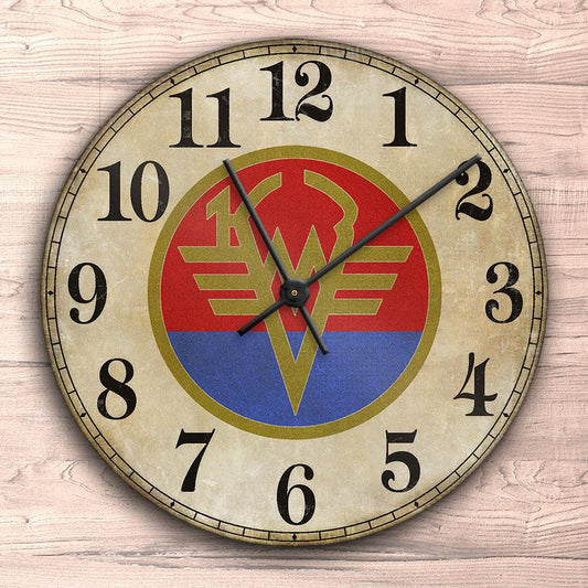 KMZ Vægur Rundt-Clock-KMZ-Garage Culture Shop- garage - man cave - merchandise