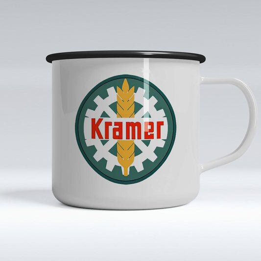 Kramer Emaljekrus-Krus-Kramer-Garage Culture Shop- garage - man cave - merchandise