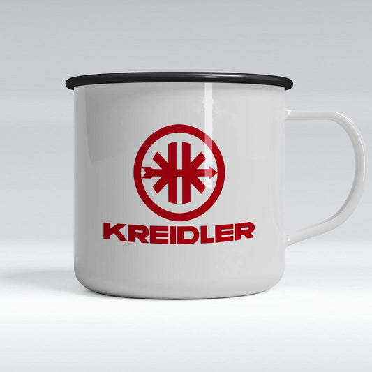 Kreidler Emaljekrus-Krus-Kreidler-Garage Culture Shop- garage - man cave - merchandise