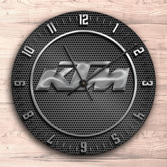 Ktm Vægur Rundt-Clock-KTM-Garage Culture Shop- garage - man cave - merchandise