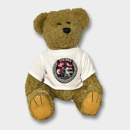 Lastbilchauffør - Vikings Danish Spirit - Plysdyr Bamse, Teddy Bear-Bamse-Lastbilchauffør-Bamse-Garage Culture Shop- garage - man cave - merchandise