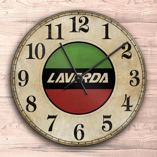 Laverda Vægur Rundt-Clock-Laverda-Garage Culture Shop- garage - man cave - merchandise