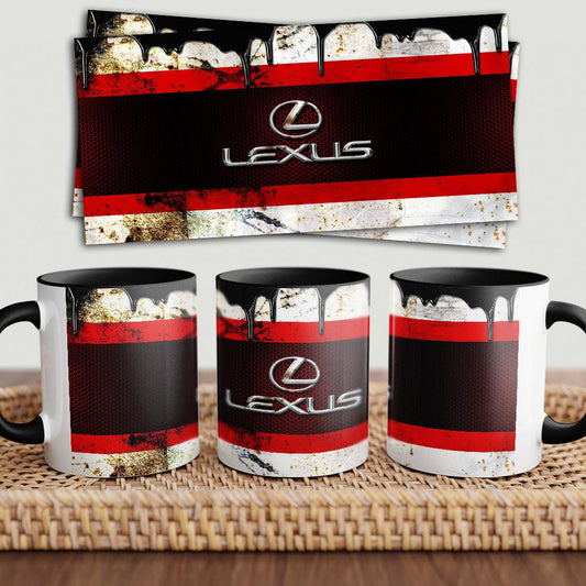 Lexus "To Toner" Vintage Keramisk Krus-Krus-Lexus-Garage Culture Shop- garage - man cave - merchandise