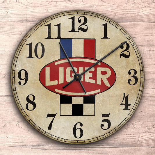 Ligier Vægur Rundt-Clock-Ligier-Garage Culture Shop- garage - man cave - merchandise